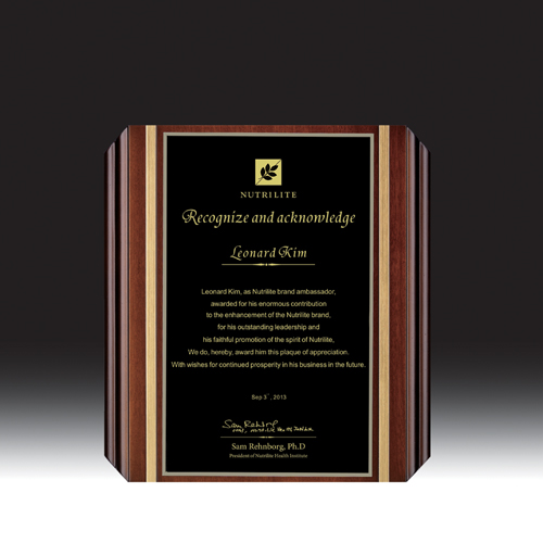 우드금속 상패 HB-7219