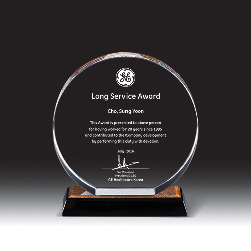 크리스탈 상패 HB-2281B