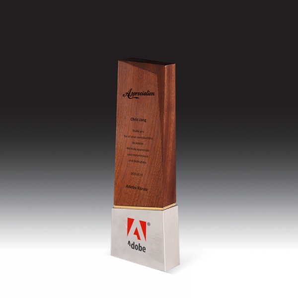 우드금속 상패 HB-7438