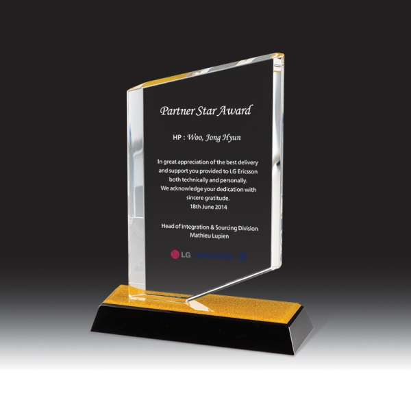 크리스탈 상패 HB-2230G