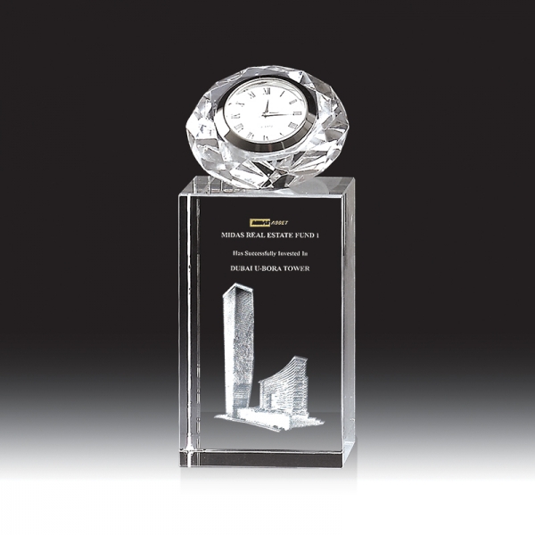 크리스탈 시계 HB-3515