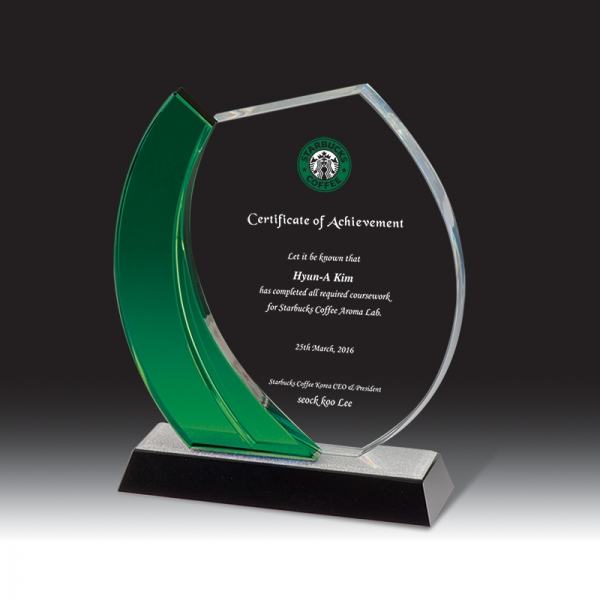 크리스탈 상패 HB-6054SG